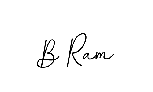 Make a beautiful signature design for name B Ram. With this signature (BallpointsItalic-DORy9) style, you can create a handwritten signature for free. B Ram signature style 11 images and pictures png