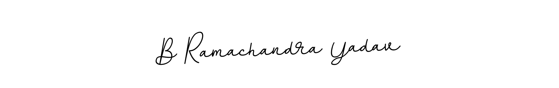 Make a beautiful signature design for name B Ramachandra Yadav. Use this online signature maker to create a handwritten signature for free. B Ramachandra Yadav signature style 11 images and pictures png