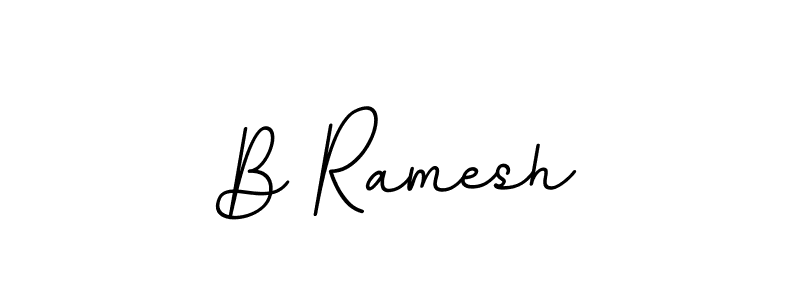 The best way (BallpointsItalic-DORy9) to make a short signature is to pick only two or three words in your name. The name B Ramesh include a total of six letters. For converting this name. B Ramesh signature style 11 images and pictures png