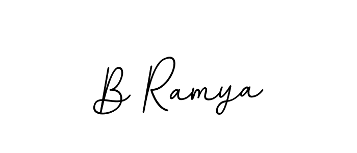 Make a beautiful signature design for name B Ramya. Use this online signature maker to create a handwritten signature for free. B Ramya signature style 11 images and pictures png
