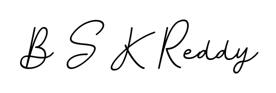 Express your personality with a custom B S K Reddy signature crafted with BallpointsItalic-DORy9 typography. Free transparent PNG download available. B S K Reddy signature style 11 images and pictures png