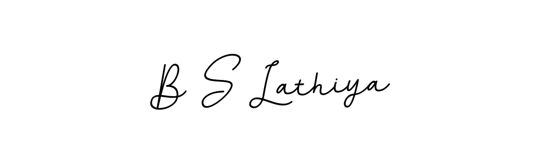 Once you've used our free online signature maker to create your best signature BallpointsItalic-DORy9 style, it's time to enjoy all of the benefits that B S Lathiya name signing documents. B S Lathiya signature style 11 images and pictures png