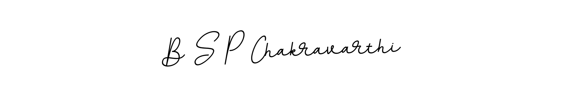 Make a beautiful signature design for name B S P Chakravarthi. With this signature (BallpointsItalic-DORy9) style, you can create a handwritten signature for free. B S P Chakravarthi signature style 11 images and pictures png