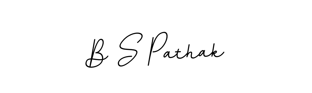 It looks lik you need a new signature style for name B S Pathak. Design unique handwritten (BallpointsItalic-DORy9) signature with our free signature maker in just a few clicks. B S Pathak signature style 11 images and pictures png
