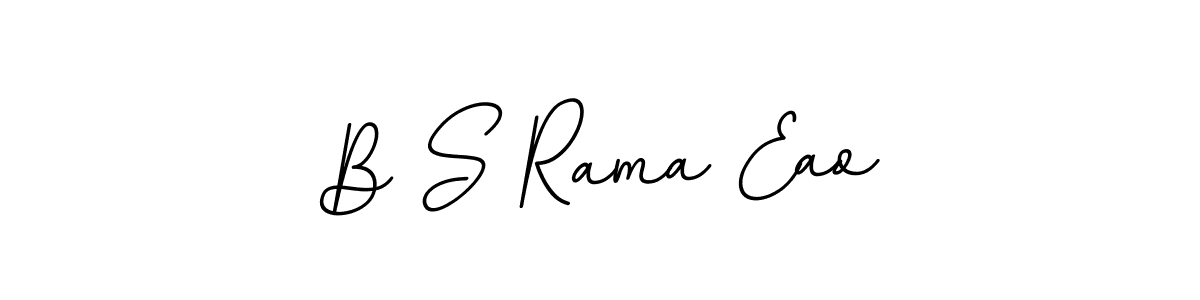 Use a signature maker to create a handwritten signature online. With this signature software, you can design (BallpointsItalic-DORy9) your own signature for name B S Rama Eao. B S Rama Eao signature style 11 images and pictures png