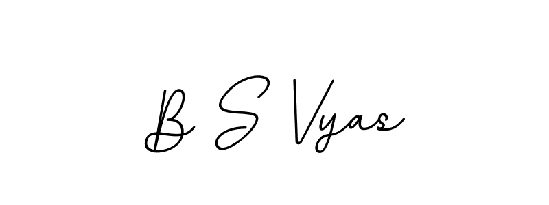 It looks lik you need a new signature style for name B S Vyas. Design unique handwritten (BallpointsItalic-DORy9) signature with our free signature maker in just a few clicks. B S Vyas signature style 11 images and pictures png