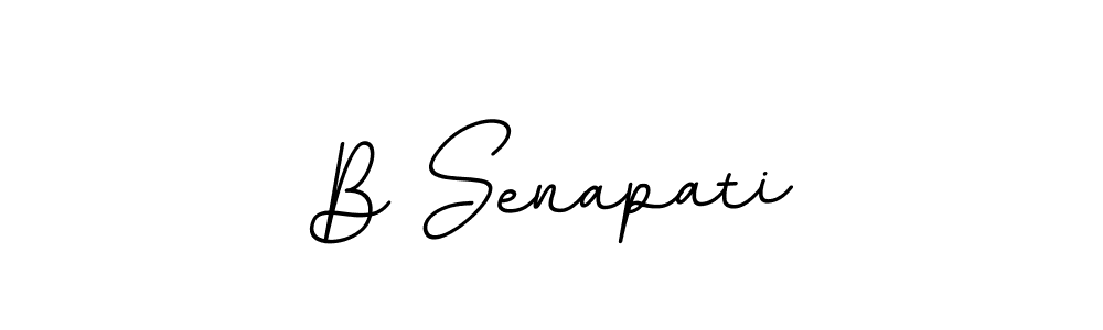 The best way (BallpointsItalic-DORy9) to make a short signature is to pick only two or three words in your name. The name B Senapati include a total of six letters. For converting this name. B Senapati signature style 11 images and pictures png