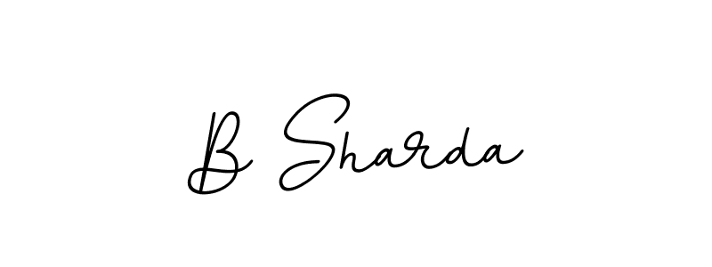 Also we have B Sharda name is the best signature style. Create professional handwritten signature collection using BallpointsItalic-DORy9 autograph style. B Sharda signature style 11 images and pictures png