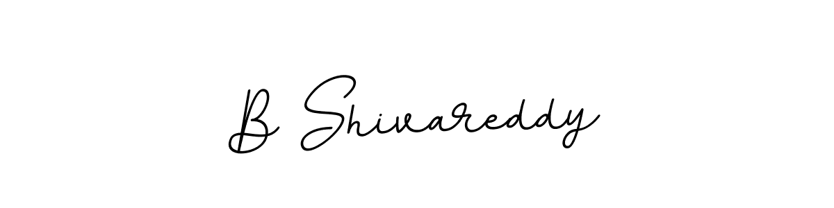 Also we have B Shivareddy name is the best signature style. Create professional handwritten signature collection using BallpointsItalic-DORy9 autograph style. B Shivareddy signature style 11 images and pictures png