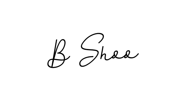 Create a beautiful signature design for name B Shoo. With this signature (BallpointsItalic-DORy9) fonts, you can make a handwritten signature for free. B Shoo signature style 11 images and pictures png