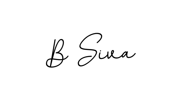 How to make B Siva name signature. Use BallpointsItalic-DORy9 style for creating short signs online. This is the latest handwritten sign. B Siva signature style 11 images and pictures png