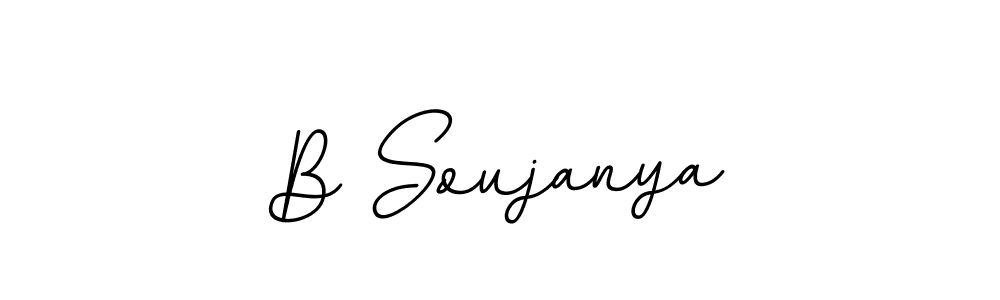 if you are searching for the best signature style for your name B Soujanya. so please give up your signature search. here we have designed multiple signature styles  using BallpointsItalic-DORy9. B Soujanya signature style 11 images and pictures png