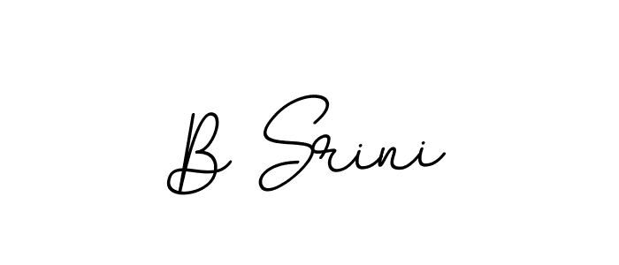 This is the best signature style for the B Srini name. Also you like these signature font (BallpointsItalic-DORy9). Mix name signature. B Srini signature style 11 images and pictures png
