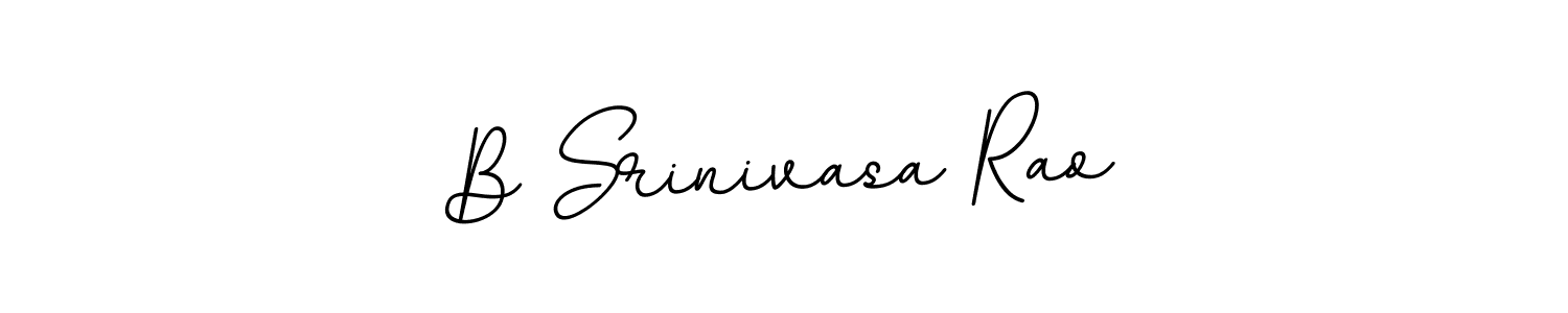 This is the best signature style for the B Srinivasa Rao name. Also you like these signature font (BallpointsItalic-DORy9). Mix name signature. B Srinivasa Rao signature style 11 images and pictures png