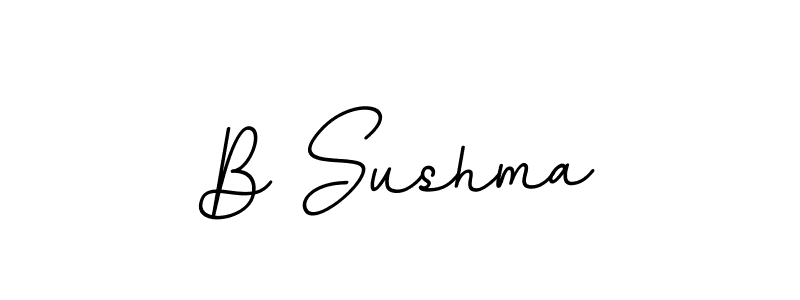 How to Draw B Sushma signature style? BallpointsItalic-DORy9 is a latest design signature styles for name B Sushma. B Sushma signature style 11 images and pictures png