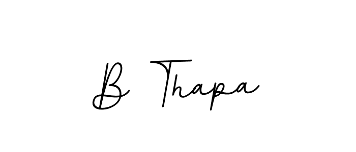 Also we have B Thapa name is the best signature style. Create professional handwritten signature collection using BallpointsItalic-DORy9 autograph style. B Thapa signature style 11 images and pictures png