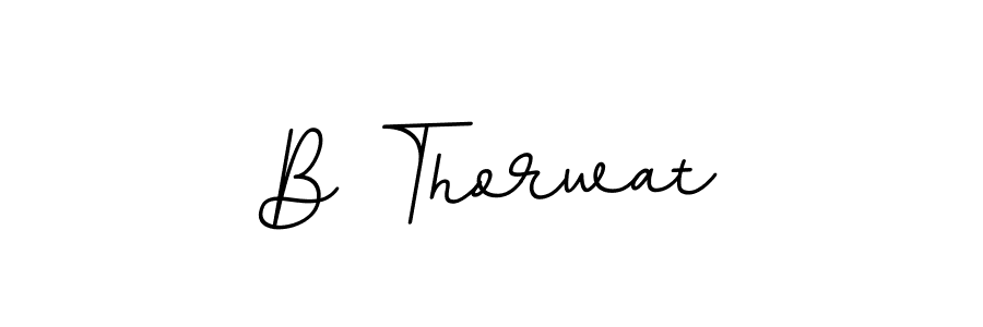 Make a beautiful signature design for name B Thorwat. Use this online signature maker to create a handwritten signature for free. B Thorwat signature style 11 images and pictures png