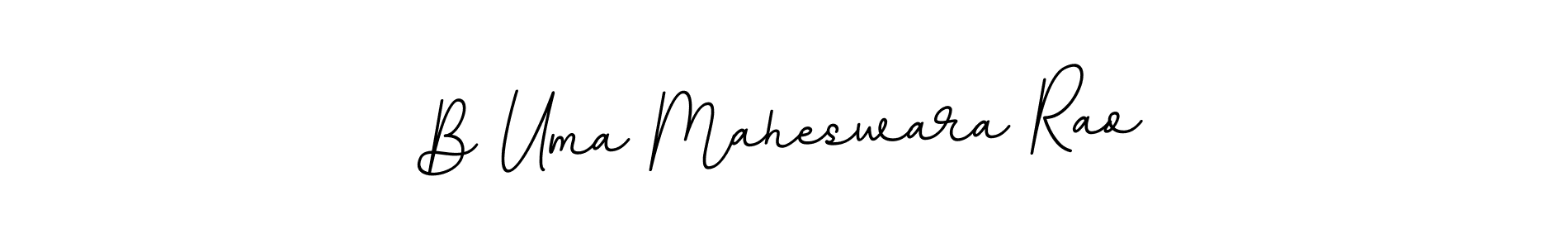 Make a beautiful signature design for name B Uma Maheswara Rao. Use this online signature maker to create a handwritten signature for free. B Uma Maheswara Rao signature style 11 images and pictures png