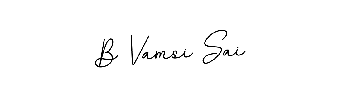 Make a beautiful signature design for name B Vamsi Sai. Use this online signature maker to create a handwritten signature for free. B Vamsi Sai signature style 11 images and pictures png