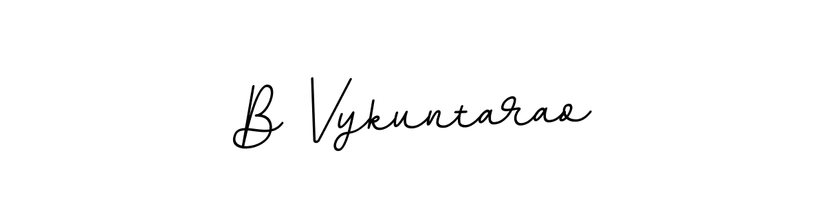 Best and Professional Signature Style for B Vykuntarao. BallpointsItalic-DORy9 Best Signature Style Collection. B Vykuntarao signature style 11 images and pictures png