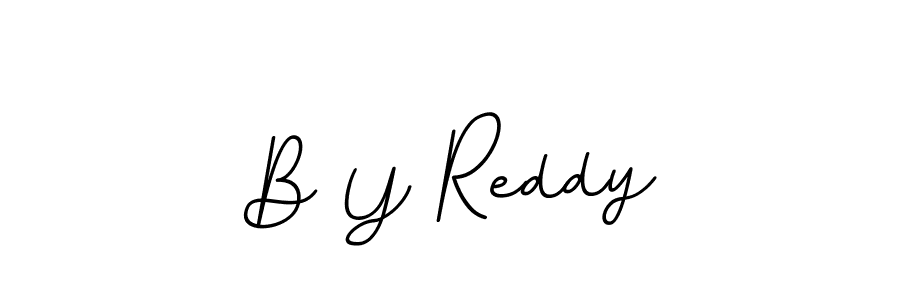 How to make B Y Reddy signature? BallpointsItalic-DORy9 is a professional autograph style. Create handwritten signature for B Y Reddy name. B Y Reddy signature style 11 images and pictures png