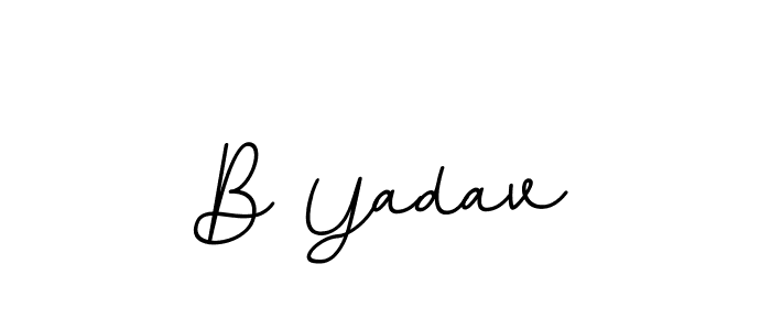 if you are searching for the best signature style for your name B Yadav. so please give up your signature search. here we have designed multiple signature styles  using BallpointsItalic-DORy9. B Yadav signature style 11 images and pictures png