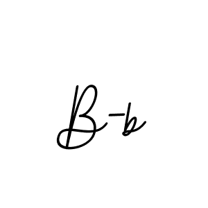 How to make B-b signature? BallpointsItalic-DORy9 is a professional autograph style. Create handwritten signature for B-b name. B-b signature style 11 images and pictures png