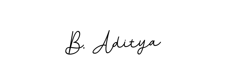 BallpointsItalic-DORy9 is a professional signature style that is perfect for those who want to add a touch of class to their signature. It is also a great choice for those who want to make their signature more unique. Get B. Aditya name to fancy signature for free. B. Aditya signature style 11 images and pictures png