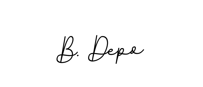 Once you've used our free online signature maker to create your best signature BallpointsItalic-DORy9 style, it's time to enjoy all of the benefits that B. Depo name signing documents. B. Depo signature style 11 images and pictures png