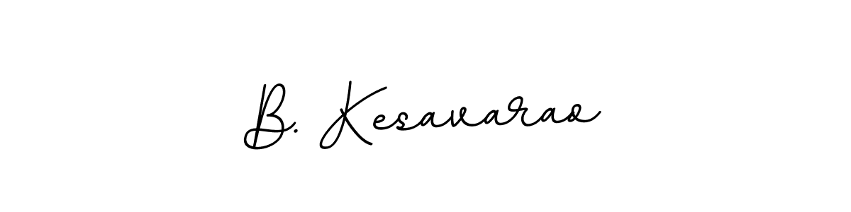 Make a beautiful signature design for name B. Kesavarao. With this signature (BallpointsItalic-DORy9) style, you can create a handwritten signature for free. B. Kesavarao signature style 11 images and pictures png