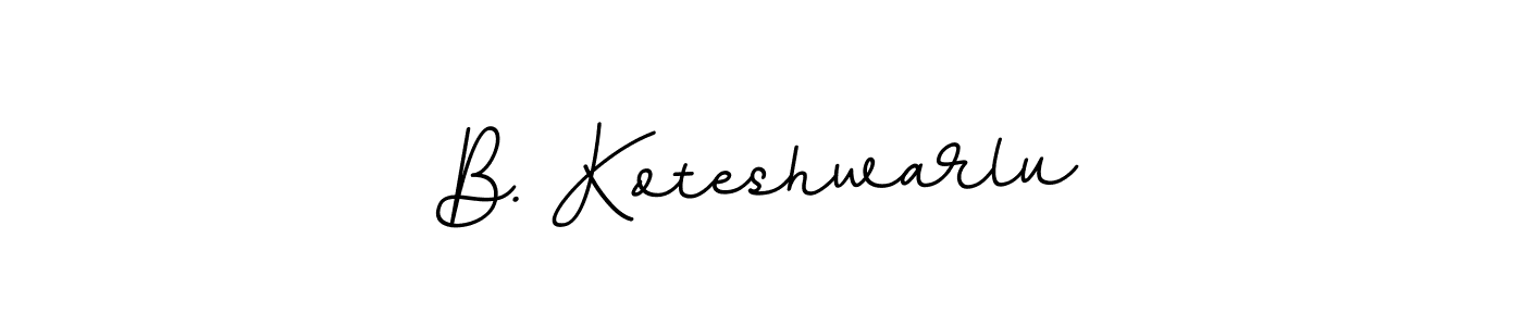 Check out images of Autograph of B. Koteshwarlu name. Actor B. Koteshwarlu Signature Style. BallpointsItalic-DORy9 is a professional sign style online. B. Koteshwarlu signature style 11 images and pictures png
