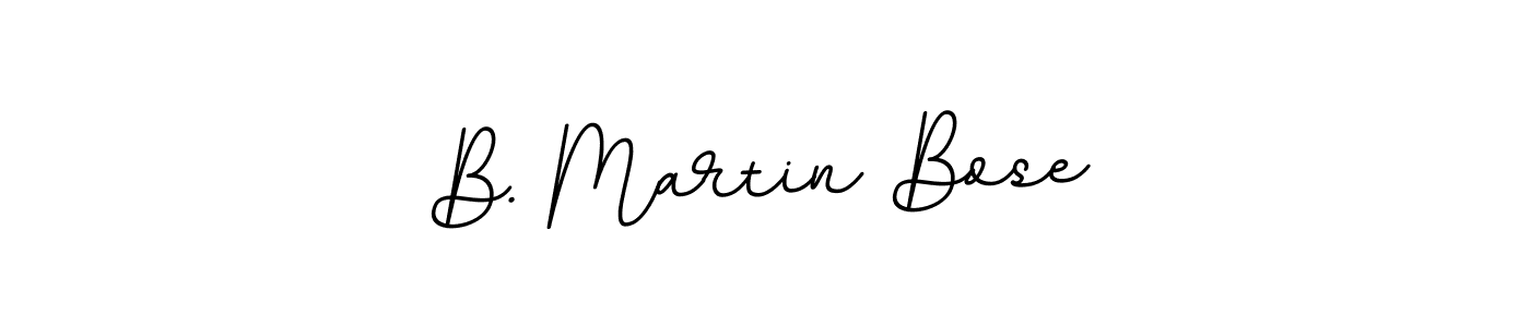 Design your own signature with our free online signature maker. With this signature software, you can create a handwritten (BallpointsItalic-DORy9) signature for name B. Martin Bose. B. Martin Bose signature style 11 images and pictures png