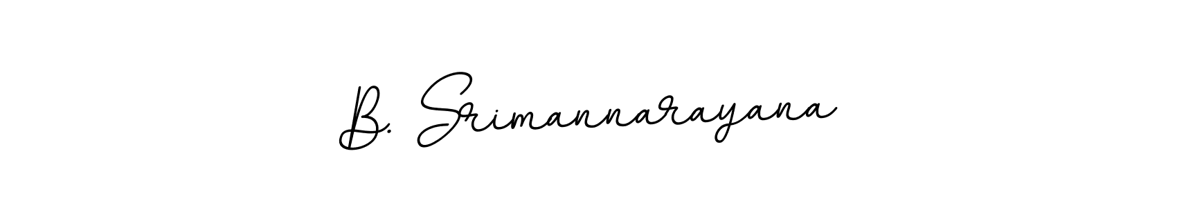if you are searching for the best signature style for your name B. Srimannarayana. so please give up your signature search. here we have designed multiple signature styles  using BallpointsItalic-DORy9. B. Srimannarayana signature style 11 images and pictures png