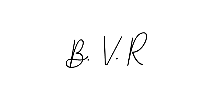 Design your own signature with our free online signature maker. With this signature software, you can create a handwritten (BallpointsItalic-DORy9) signature for name B. V. R. B. V. R signature style 11 images and pictures png