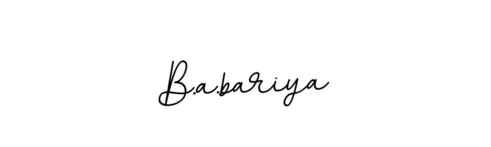 Best and Professional Signature Style for B.a.bariya. BallpointsItalic-DORy9 Best Signature Style Collection. B.a.bariya signature style 11 images and pictures png