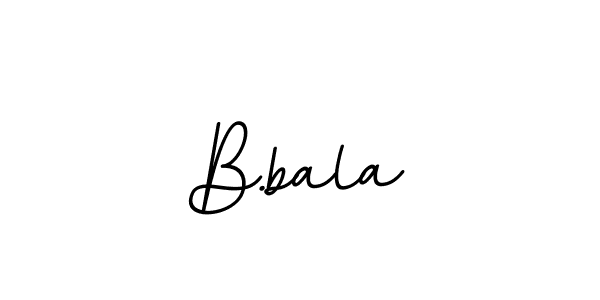 Make a beautiful signature design for name B.bala. Use this online signature maker to create a handwritten signature for free. B.bala signature style 11 images and pictures png