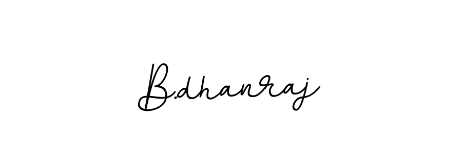 It looks lik you need a new signature style for name B.dhanraj. Design unique handwritten (BallpointsItalic-DORy9) signature with our free signature maker in just a few clicks. B.dhanraj signature style 11 images and pictures png