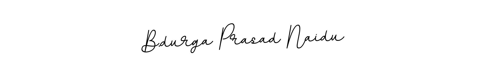 Make a beautiful signature design for name B.durga Prasad Naidu. Use this online signature maker to create a handwritten signature for free. B.durga Prasad Naidu signature style 11 images and pictures png