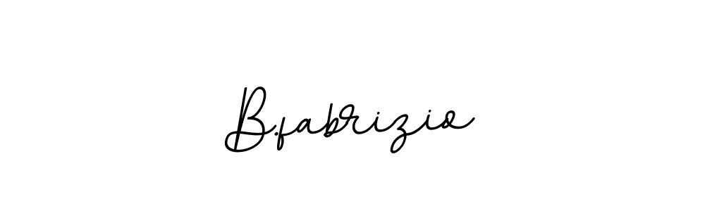 How to make B.fabrizio signature? BallpointsItalic-DORy9 is a professional autograph style. Create handwritten signature for B.fabrizio name. B.fabrizio signature style 11 images and pictures png