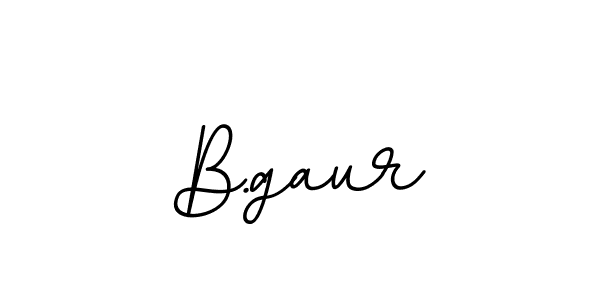 How to make B.gaur name signature. Use BallpointsItalic-DORy9 style for creating short signs online. This is the latest handwritten sign. B.gaur signature style 11 images and pictures png