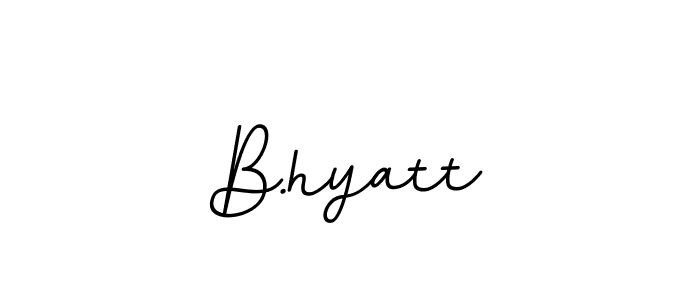 BallpointsItalic-DORy9 is a professional signature style that is perfect for those who want to add a touch of class to their signature. It is also a great choice for those who want to make their signature more unique. Get B.hyatt name to fancy signature for free. B.hyatt signature style 11 images and pictures png