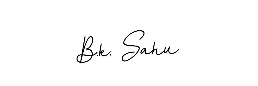 Also we have B.k. Sahu name is the best signature style. Create professional handwritten signature collection using BallpointsItalic-DORy9 autograph style. B.k. Sahu signature style 11 images and pictures png