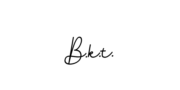 Also You can easily find your signature by using the search form. We will create B.k.t. name handwritten signature images for you free of cost using BallpointsItalic-DORy9 sign style. B.k.t. signature style 11 images and pictures png