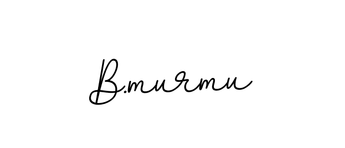 This is the best signature style for the B.murmu name. Also you like these signature font (BallpointsItalic-DORy9). Mix name signature. B.murmu signature style 11 images and pictures png