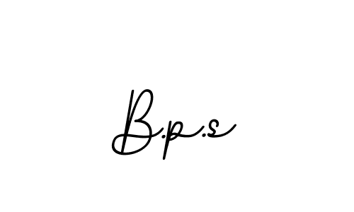 You can use this online signature creator to create a handwritten signature for the name B.p.s. This is the best online autograph maker. B.p.s signature style 11 images and pictures png