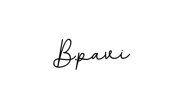 Create a beautiful signature design for name B.pavi. With this signature (BallpointsItalic-DORy9) fonts, you can make a handwritten signature for free. B.pavi signature style 11 images and pictures png