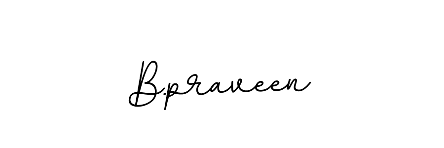 Also we have B.praveen name is the best signature style. Create professional handwritten signature collection using BallpointsItalic-DORy9 autograph style. B.praveen signature style 11 images and pictures png