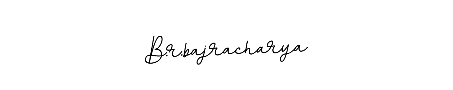 Create a beautiful signature design for name B.r.bajracharya. With this signature (BallpointsItalic-DORy9) fonts, you can make a handwritten signature for free. B.r.bajracharya signature style 11 images and pictures png