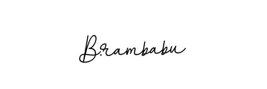 How to Draw B.rambabu signature style? BallpointsItalic-DORy9 is a latest design signature styles for name B.rambabu. B.rambabu signature style 11 images and pictures png