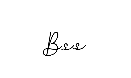 Also You can easily find your signature by using the search form. We will create B.s.s name handwritten signature images for you free of cost using BallpointsItalic-DORy9 sign style. B.s.s signature style 11 images and pictures png